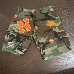 Custom camo shorts
